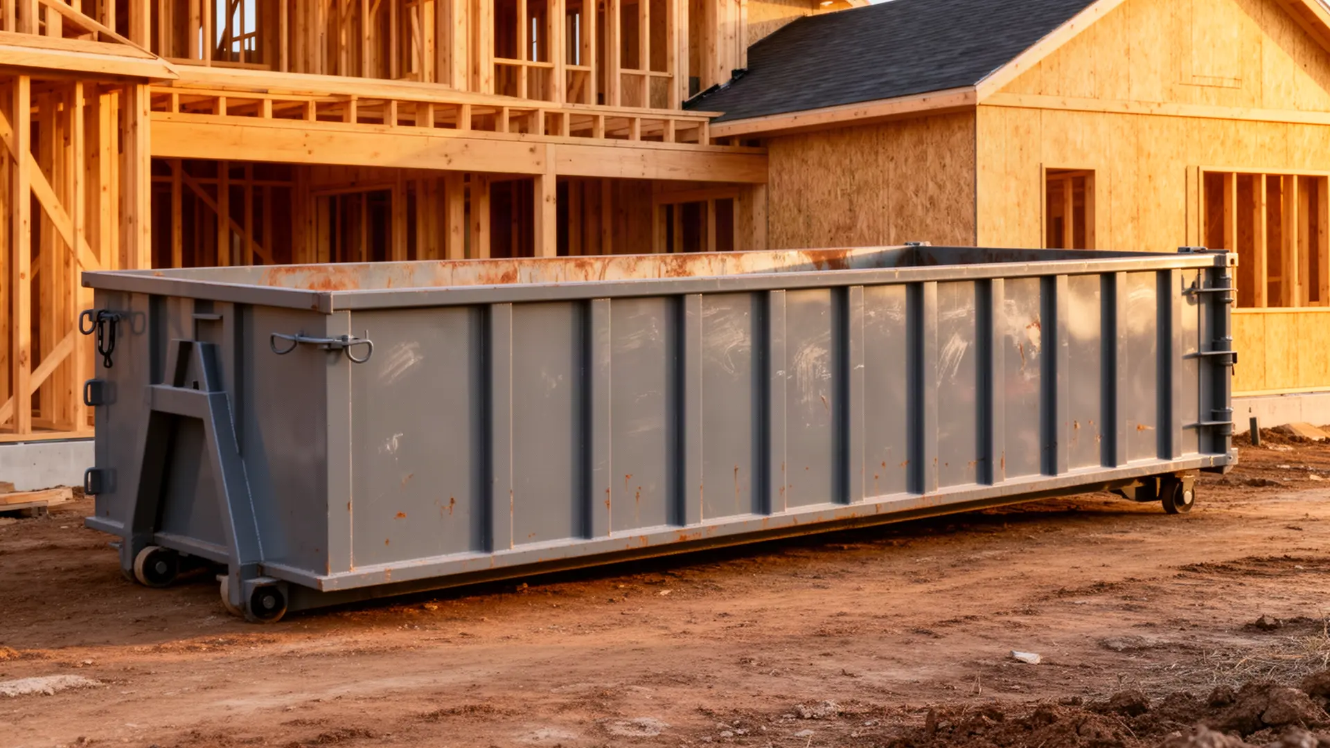 Roll-off dumpster from Bravo Dumpster Rentals in Rancho Cordova, CA